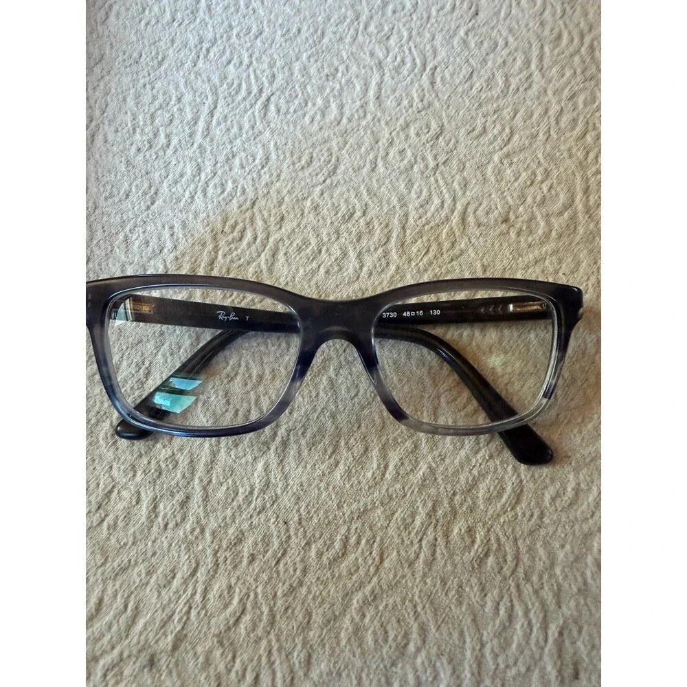 Ray-Ban Small Junior Striped Gray RB1536 3730 Optical 48-16-130 Frame Only